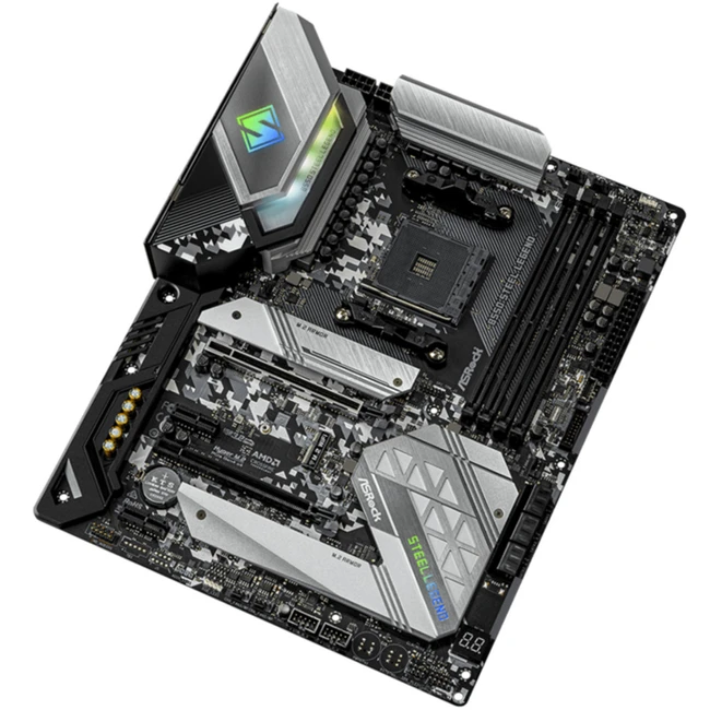 Материнская плата ASRock B550 Steel Legend B550 STEEL LEGEND (ATX, AMD AM4)