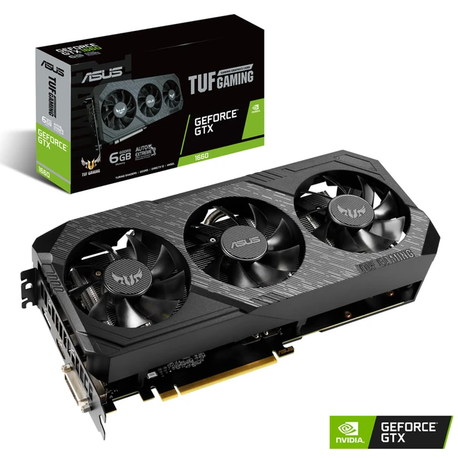 Видеокарта Asus TUF Gaming X3 GeForce GTX 1660 6GB GDDR5 90YV0D17-M0NA00 (6 ГБ)