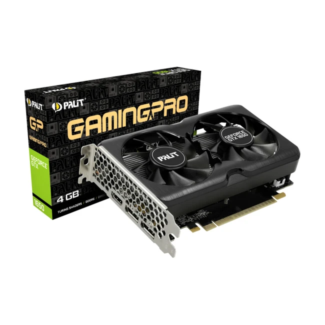 Видеокарта Palit GeForce GTX 1650 GP NE6165001BG1-166A (4 ГБ)