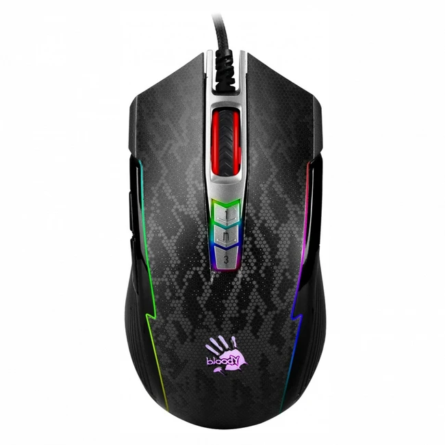 Мышь A4Tech P93S, snake P93S SNAKE ACTIVATED (Игровая, Проводная)