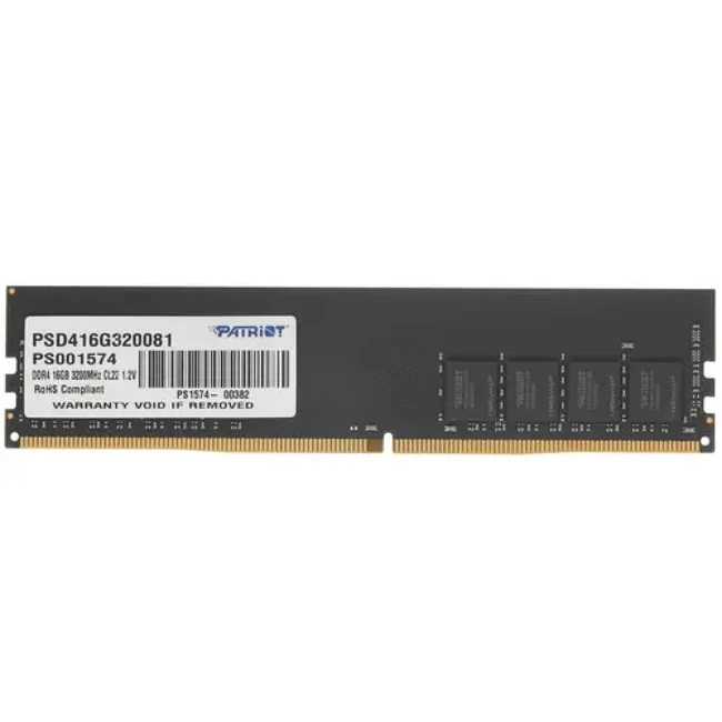 ОЗУ Patriot Signature Line PSD416G320081 DIMM, DDR4, 16 Гб, 3200 МГц