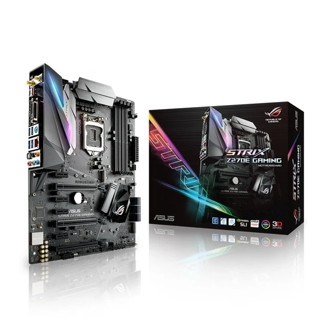 Материнская плата Asus STRIX Z270E GAMING (ATX, LGA 1151)