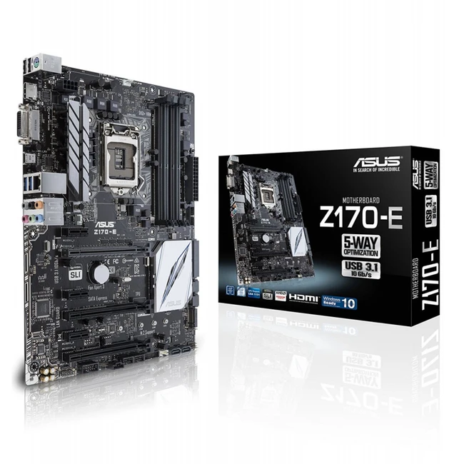 Материнская плата Asus Z170-E ATX, LGA 1151