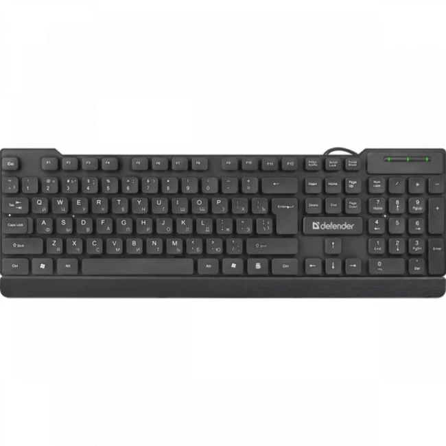 Клавиатура Defender Element HB-190 USB RU 45191 (Проводная, USB)