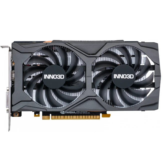 Видеокарта Inno3D GeForce GTX 1650 GDDR6 TWIN X2 OC V2 N16502-04D6X-1720VA30 (4 ГБ)