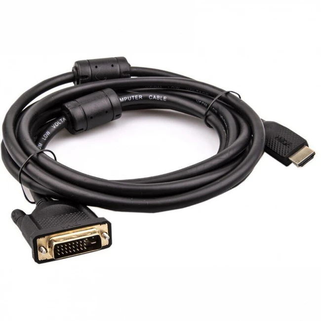 Кабель интерфейсный VCOM CG484GD-3M DVI - HDMI