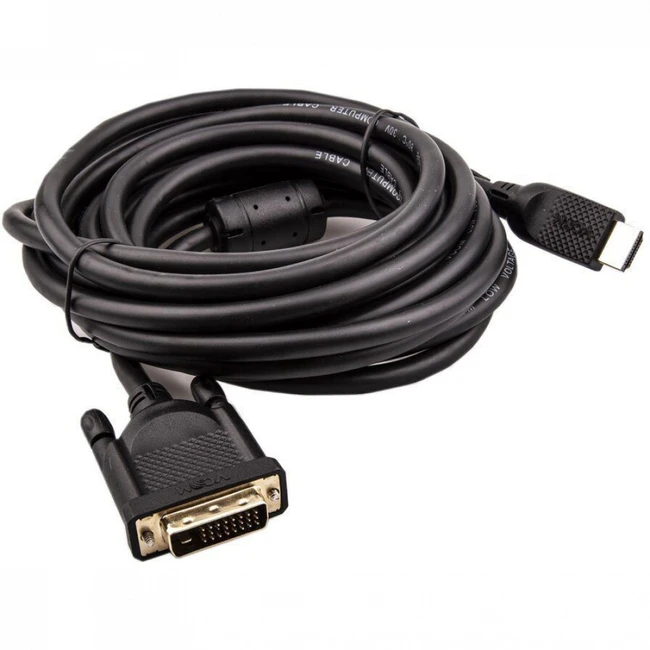 Кабель интерфейсный VCOM CG484GD-5M HDMI - DVI