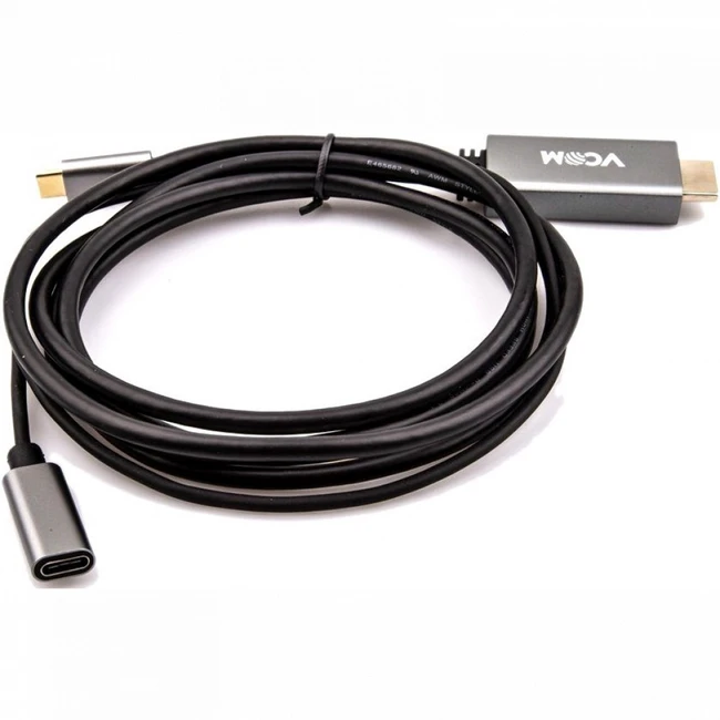 Кабель интерфейсный VCOM CU423MCPD-1.8M (USB Type C - HDMI)