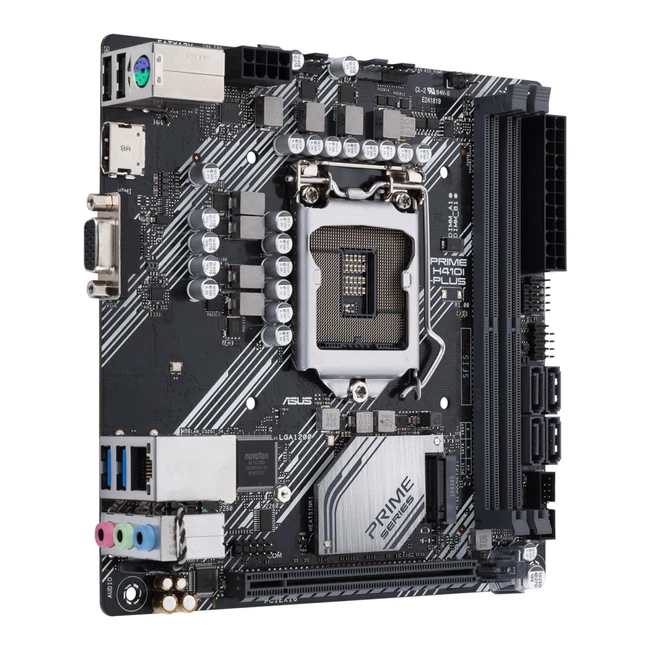 Материнская плата Asus PRIME H410I-PLUS (Mini-ITX, LGA 1200)