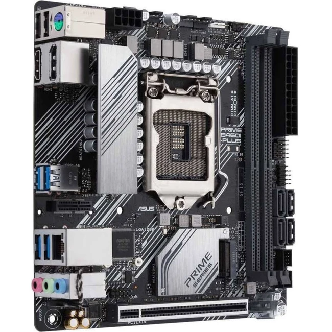 Материнская плата Asus PRIME B460I-PLUS 90MB14X0-M0EAY0 (Mini-ITX, LGA 1200)