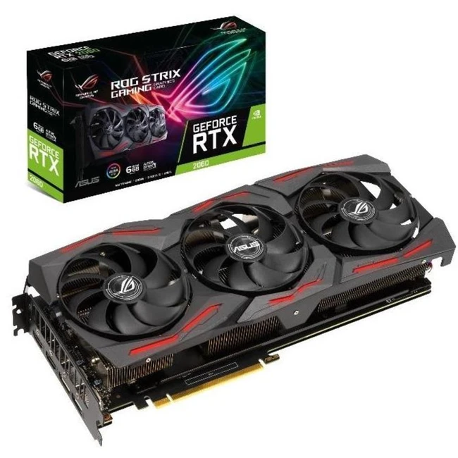 Видеокарта Asus nVidia GeForce RTX 2060 90YV0D22-M0NA00 (6 ГБ)