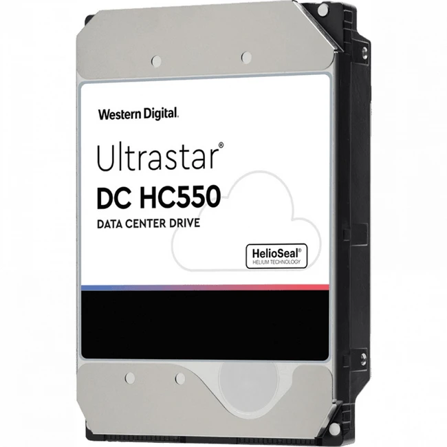 Внутренний жесткий диск Western Digital Ultrastar DC HC550 WUH721818ALE6L4 (0F38459) (HDD (классические), 18 ТБ, 3.5 дюйма, SATA)