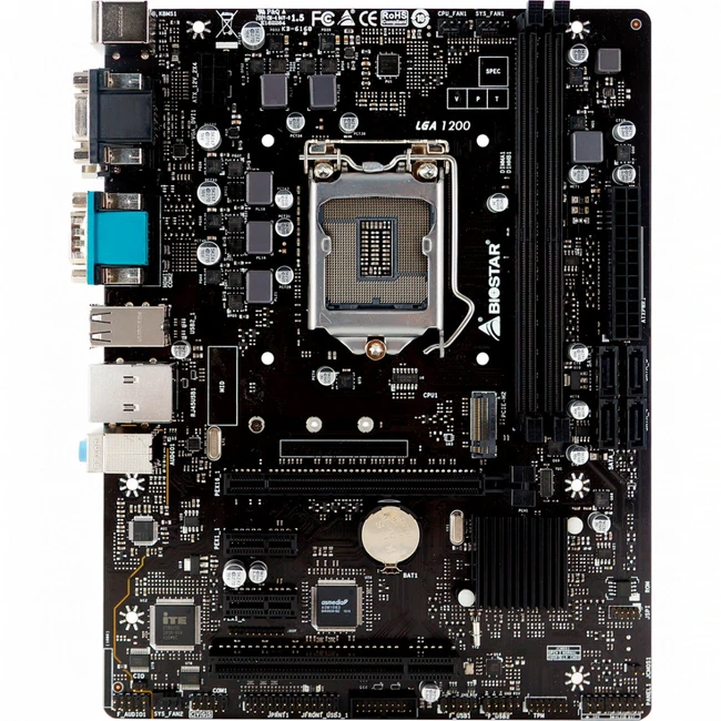 Материнская плата BIOSTAR H410MHG (Micro-ATX, LGA 1200)