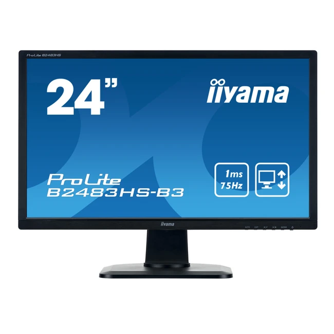 Монитор IIYAMA B2483HS-B3 (24 ", TN, Full HD 1920x1080 (16:9))