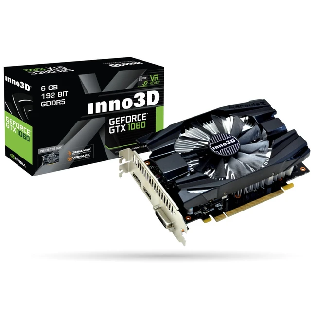 Видеокарта Inno3D GTX 1060 Compact N1060-6DDN-N5GM