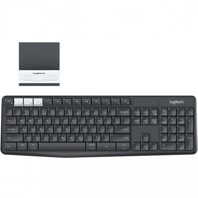 Клавиатура Logitech K375s + подставка для смартфона 920-008184 (Беспроводная)