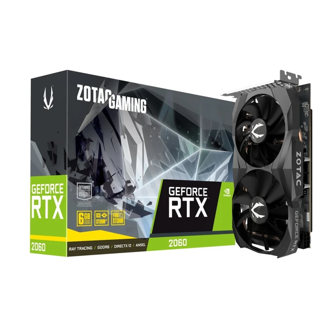 Видеокарта Zotac GeForce RTX2060 ZT-T20600K-10M (6 ГБ)