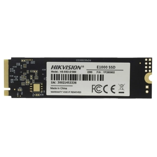 Внутренний жесткий диск Hikvision E1000 HS-SSD-E1000/256G (SSD (твердотельные), 256 ГБ, M.2, PCIe)