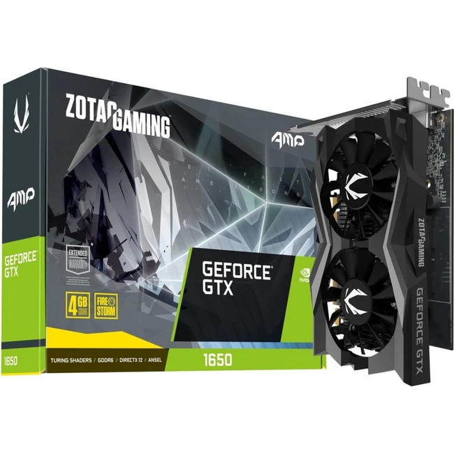 Видеокарта Zotac GeForce GTX1650 ZT-T16520D-10L (4 ГБ)