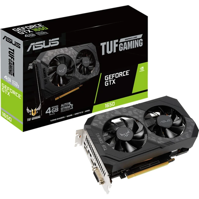 Видеокарта Asus GeForce GTX1650 TUF-GTX1650-O4GD6-P-GAMING (4 ГБ)