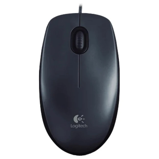 Мышь Logitech M100 910-005003 Бюджетные, Проводная
