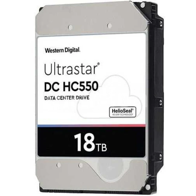 Серверный жесткий диск Western Digital Ultrastar DC HC550 18 ТБ WUH721818ALE6L4 (3,5 LFF, 18 ТБ, SATA)