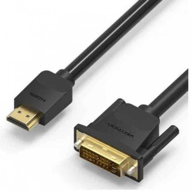 Кабель интерфейсный Vention ABFBJ DVI - HDMI