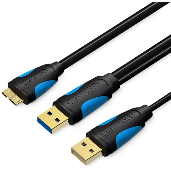 Кабель интерфейсный Vention VAS-A62-B100 (micro USB - USB Type A)