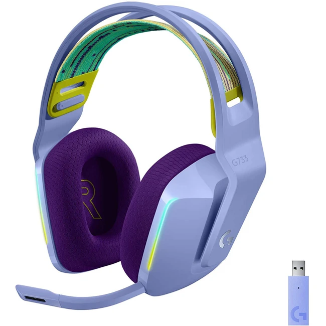 Наушники Logitech G733 LIGHTSPEED LILAC 981-000890