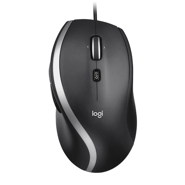 Мышь Logitech Проводная M500s Advanced Black 910-005784 Премиальные, Проводная