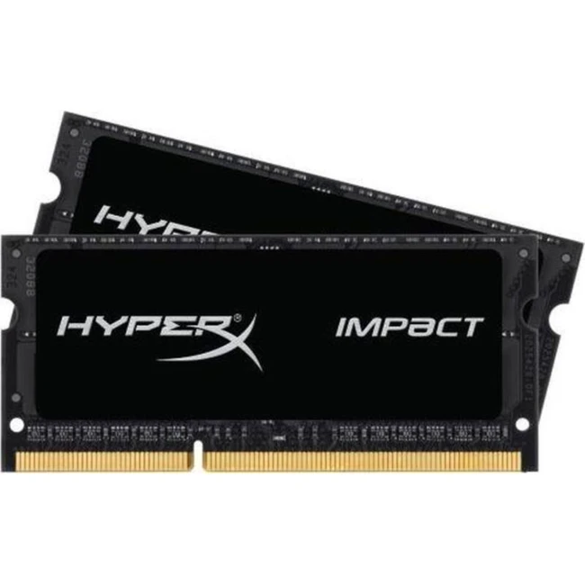 ОЗУ Kingston HyperX Impact HX424S15IB2K2/32 DIMM, DDR4, 32 Гб (2 х 16 Гб), 2400 МГц