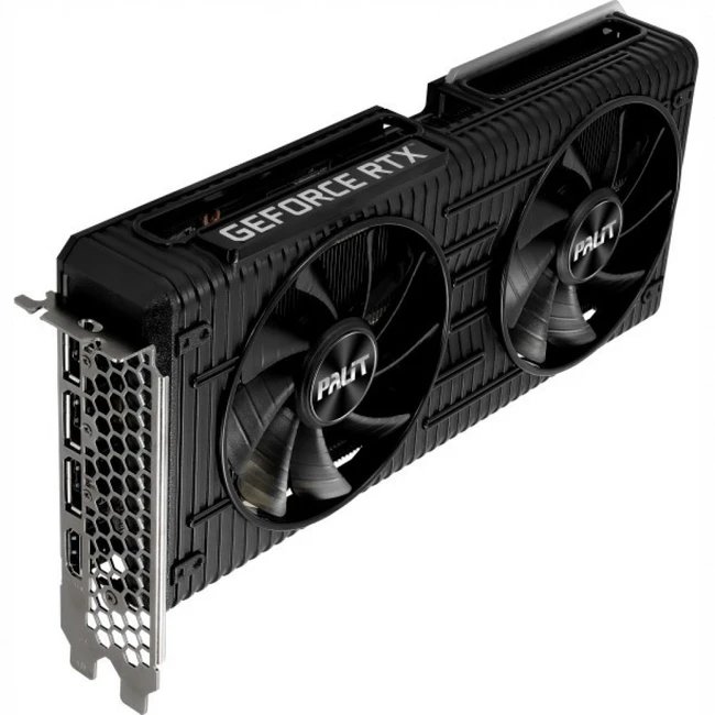 Видеокарта Palit GeForce RTX 3060 Ti Dual OC NE6306TS19P2-190AD (8 ГБ)
