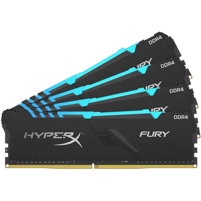 ОЗУ HyperX HX432C16FB3AK4 HX432C16FB3AK4/128 DIMM, DDR4, 128 Гб (4 х 32 Гб), 3200 МГц