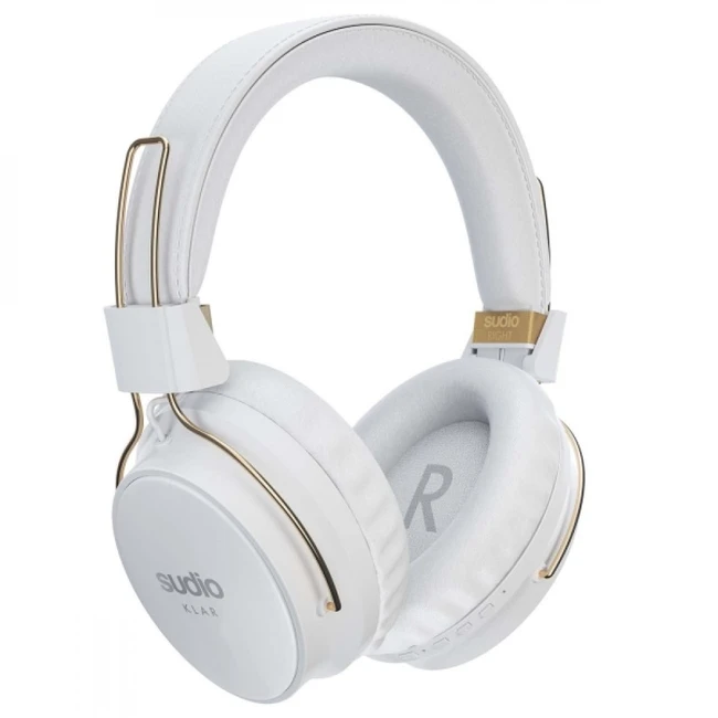 Наушники Sudio Беспроводные накладные наушники Klar White KLRWHT