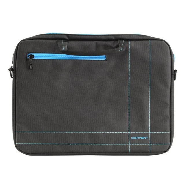 Сумка для ноутбука Continent CC-201 GB 15.6 серая с синим C-201GB (15.6)