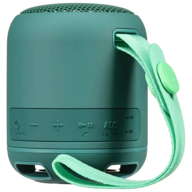 Портативная колонка Sony SRSXB12 1298356 (Зеленый)
