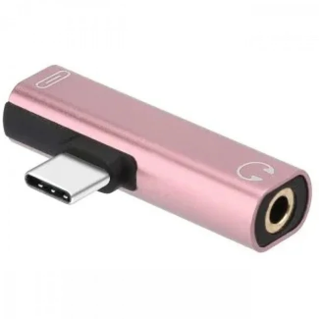 Кабель интерфейсный Greenconnect GCR-52245 (MINI JACK 3.5 (output) - USB Type C)