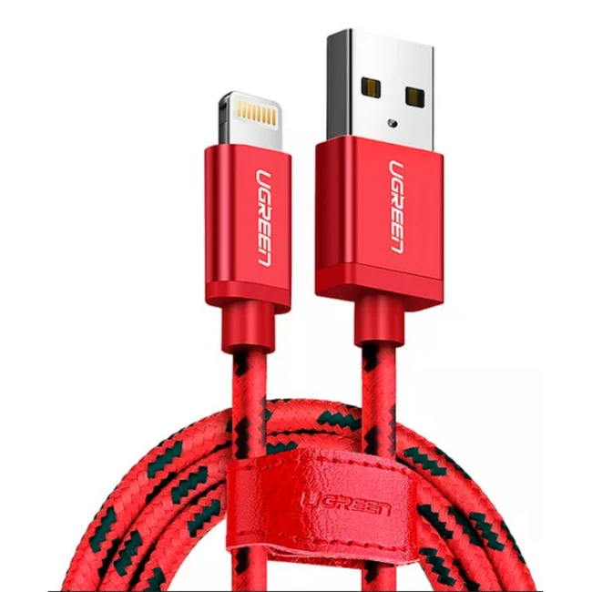 Кабель интерфейсный UGREEN UG-40481 (USB Type A - Lightning (8pin))