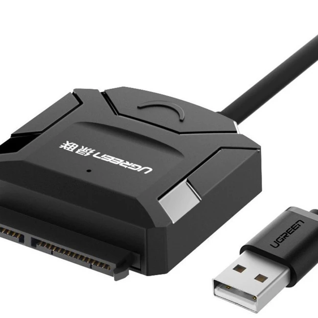 Кабель интерфейсный UGREEN UG-20612 (USB Type A - SATA)