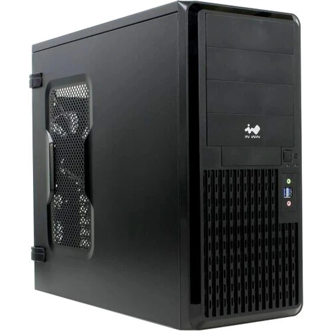 Корпус In Win PE689 Black 6141921 (Бюджетные, Mid-Tower)