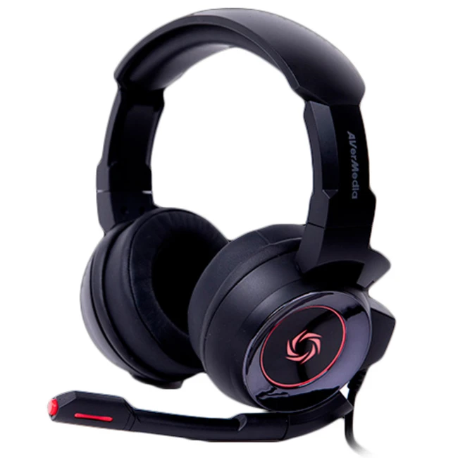 Наушники AverMedia GH337 Black, SonicWave 7.1 40AAGH337APK