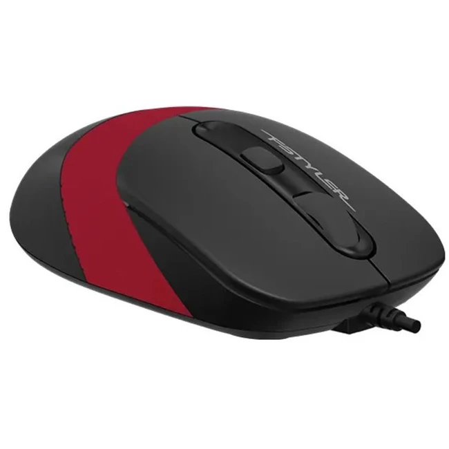 Мышь A4Tech FM-10-BLACK/RED Fstyler (Игровая, Проводная)