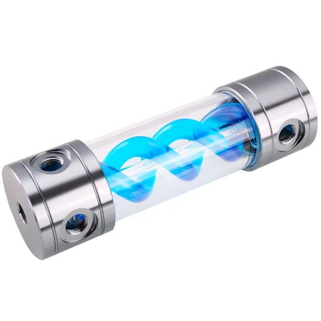 Аксессуар для ПК и Ноутбука Bykski Резервуар DNA Gun&Blue 180мм B- DNA-CT-AGC-180