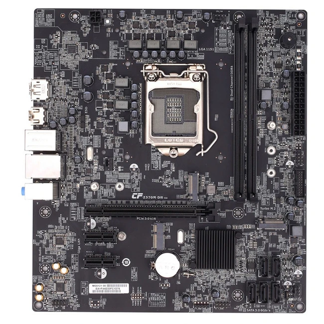 Материнская плата Colorful S-1151 Z370 Battle Axe C.Z370M-DH V20 (Micro-ATX, LGA 1151)