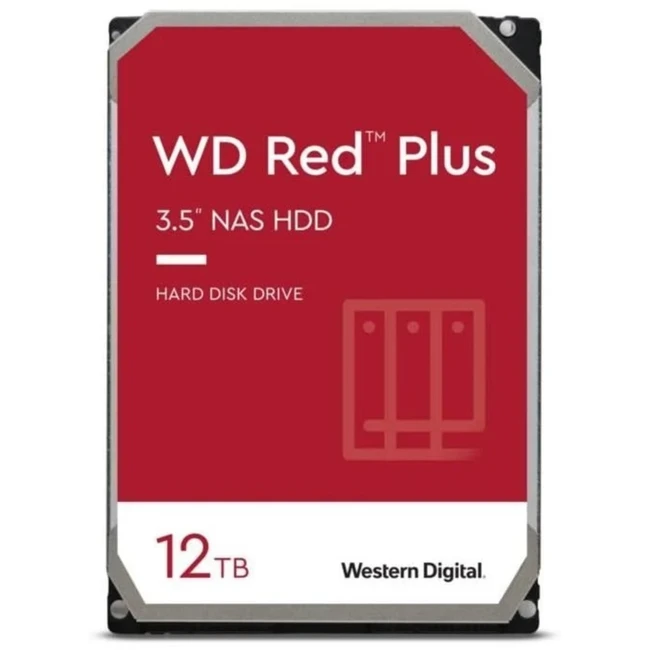 Внутренний накопитель Western Digital WD120EFBX (HDD (классические), 12 ТБ, 3.5 дюйма, SATA)