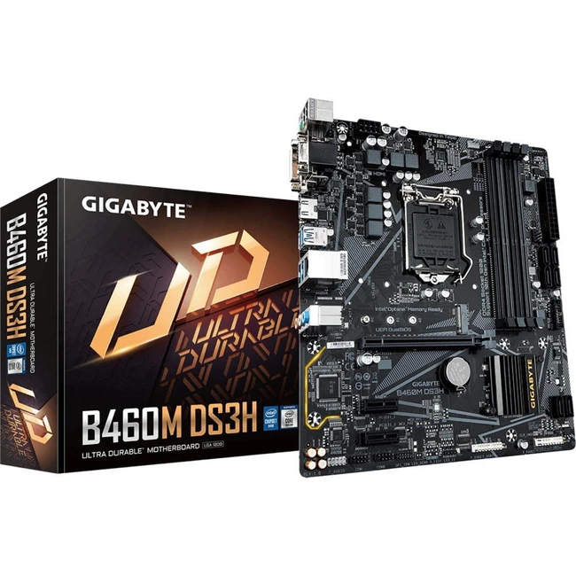 Материнская плата Gigabyte B460M-DS3H GA-B460M-DS3H (Micro-ATX, LGA 1200)