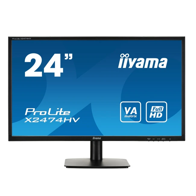 Монитор IIYAMA PROLITE X2474HV-B1 23.6 ", VA, Full HD 1920x1080 (16:9)