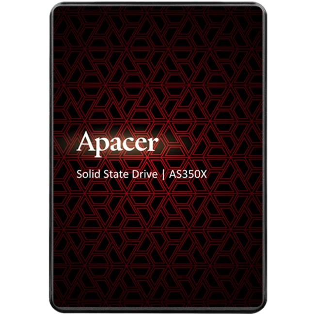 Внутренний жесткий диск Apacer AS350X AP256GAS350XR-1 (SSD (твердотельные), 256 ГБ, 2.5 дюйма, SATA)