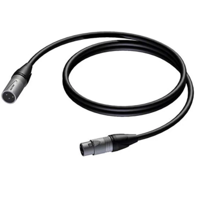 Кабель интерфейсный PROCAB XLR (папа) - XLR (мама) CAB901/15 XLR - XLR