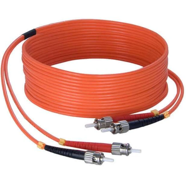 Оптический кабель PROCAB Дуплексный оптоволоконный кабель с разъемами ST/PC FBS125/2